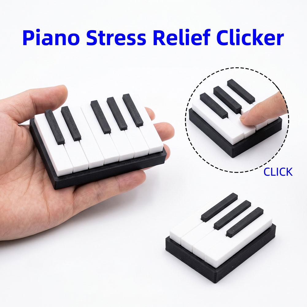 Mini Piano Keyboard Fidget Cli - огляд і ціна 3D Printing Fidget Toys