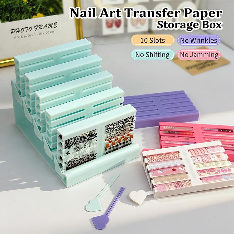 ✨ Colorful Nail Transfer Paper - огляд і ціна 3D Printing Case