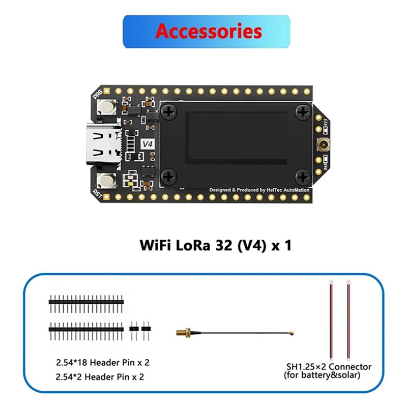AA84 Meshtastic Lora 32 Dev-Bo - огляд і ціна 3D Printing Case
