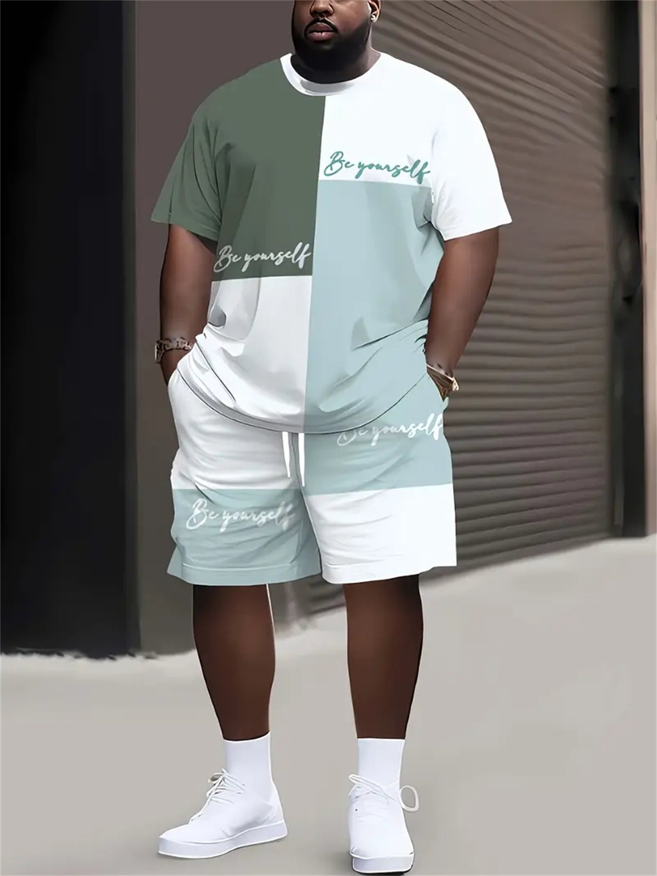 Summer Large Size Men's Clothi - огляд і ціна 3D Printing Kpop