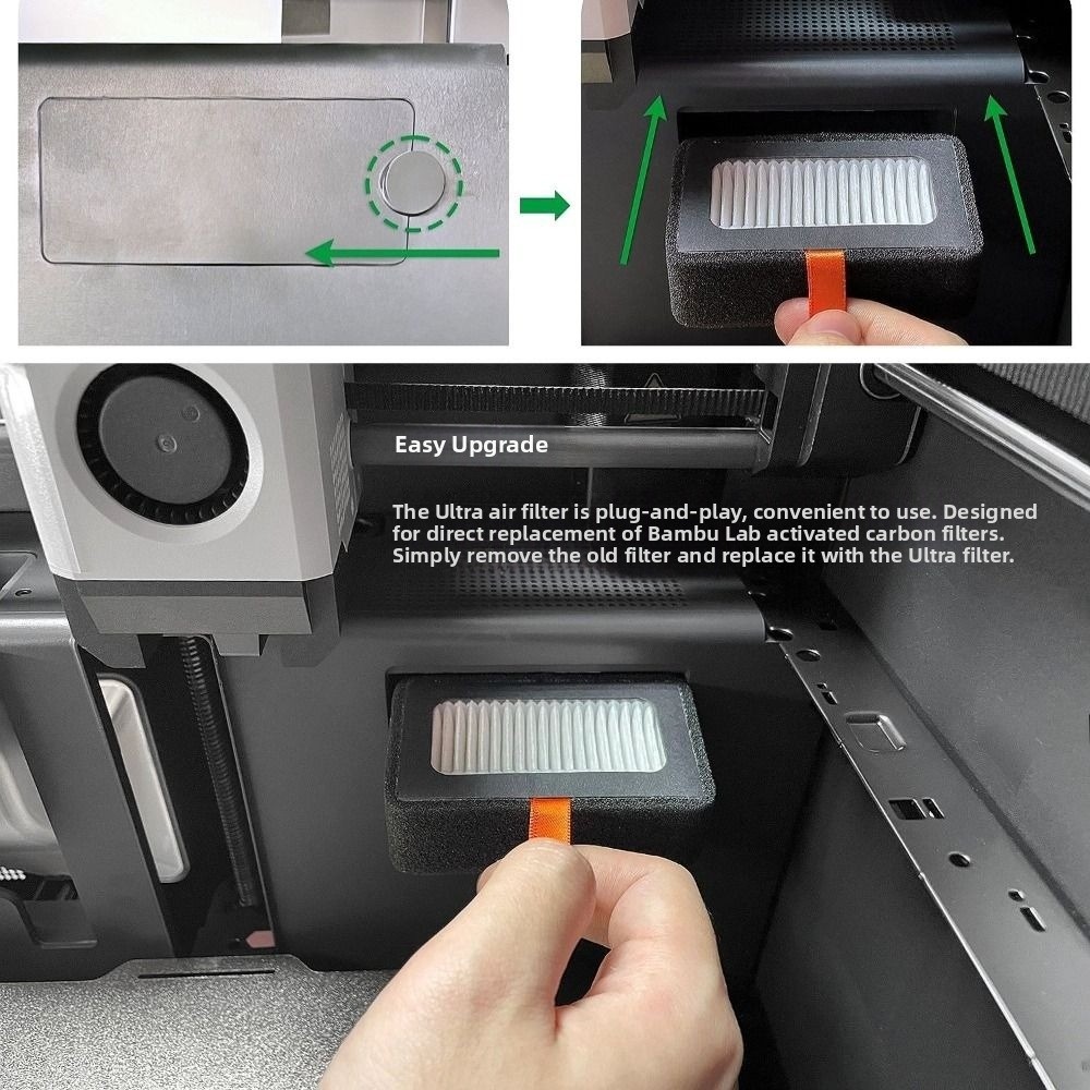 Replacement HEPA 13 + Activate - огляд і ціна 3D Printing X1 Carbon