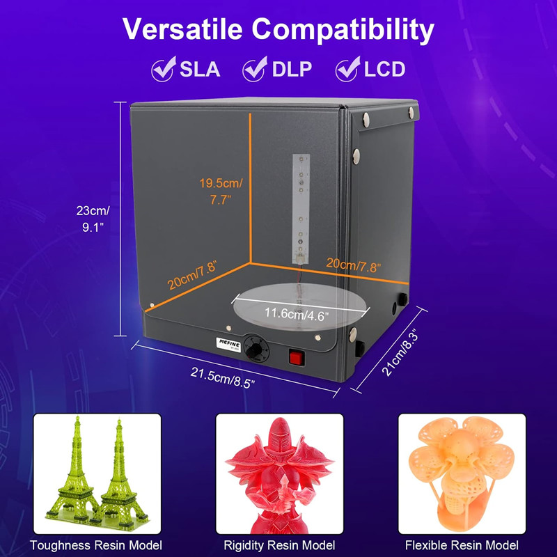 UV Resin Curing Light Box for  - огляд і ціна 3D Printing Deck Box