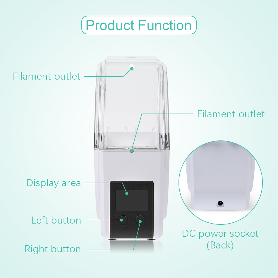 SUNLU Filament Dryer S1 Plus B - огляд і ціна 3D Printing Deck Box