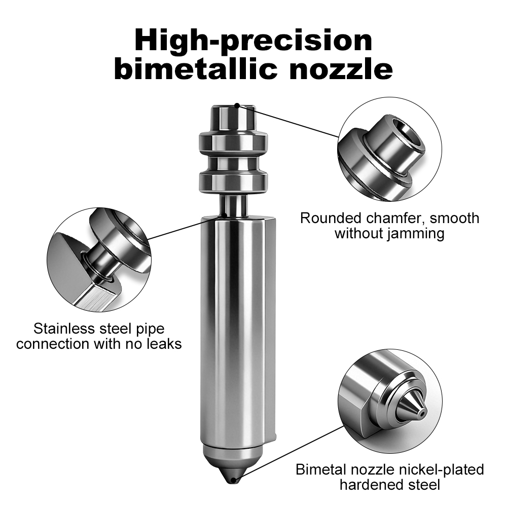 Upgraded Bimetallic Nozzle for - огляд і ціна 3D Printing Nozzle